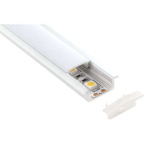 Profilo Da incasso In Alluminio 2 Metri Per Strip Led (1/2)