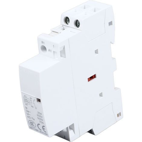 Kleiner, multifunktionaler, hitzebeständiger Wechselstromschütz zur Steuerung von Beleuchtungskreisen und 220V-250V-Haushaltsgeräten (1/5)