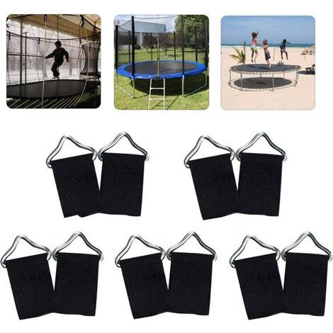 AGE Triangle En Acier Boucle Triangle Accessoires De Trampoline, Boucle Triangle De Trampoline 10pack (1/5)