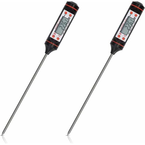 2 thermomètres à viande - Sonde de cuisine pour une cuisson précise-AquaForge (1/5)