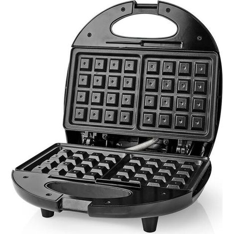 NEDIS WAFFLE GOFRES 22 X 12 CM 750 W CONTROL AUTOMÁTICO DE TEMPERATURA (1/4)