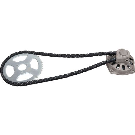 6T bote de vitesses embrayage tambour cloche logement T8F chane 54 dents pignon adapté pour 43cc 49cc PIT Quad Dirt Bike ATV (1/5)