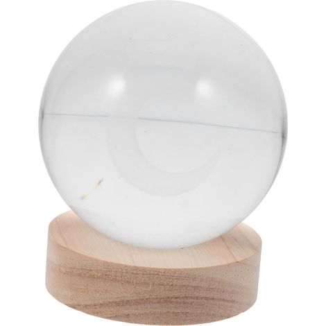 Lampe LED Lune avec Base Lumineuse Veilleuse Boule pour (1/5)