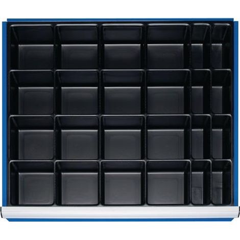 Rau Schubladen-Einteilungs-Set Schublade-XL H 60-90mm Kleinteileeinsatz