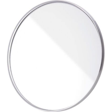 1 miroir de maquillage grossissant 20X avec ventouses, miroir de douche de salle de bain portable pour un maquillage détaillé et des soins de la peau de près (blanc, 150 mm) (1/3)
