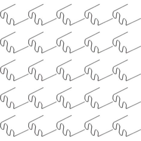 500 Pièces Agrafes de Soudage Plastique 0.6mm pour Réparation Pare-Chocs Auto Carrosserie Nylon PVC ABS (1/4)