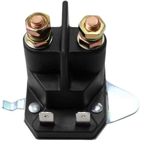 Relais de démarreur 12 V pour tondeuse à gazon, motoneige, voiturette de golf et tracteur de pelouse Trombetta 862-1241-211-12 (réf. 532192507) (1/5)