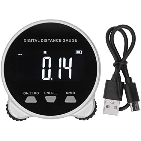 Rouleau mesureur numérique Sonew écran LCD plage 0-199,999m batterie 260mAh multi-mesures industrie extérieur (1/5)