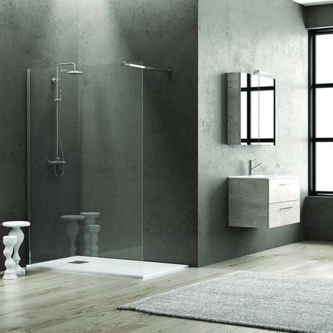 Doccia walkin 160cm Walk-in cristallo trasparente KW1000 kamalu