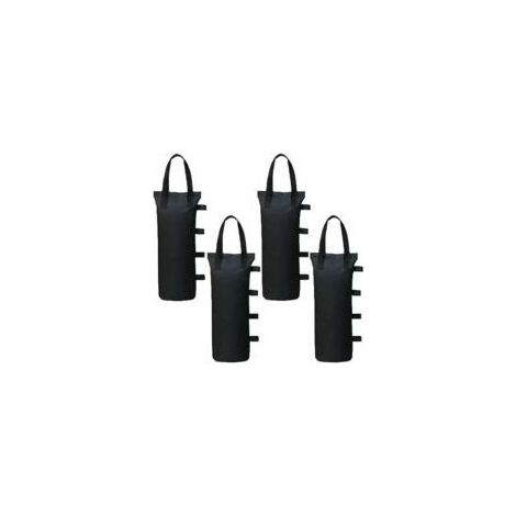 Lot de 4 Poids de Gazebo pour Tonnelle et Pavillon, Sac de Lestage Sable pour Jambes, Tentes Pare-Soleil (1/5)