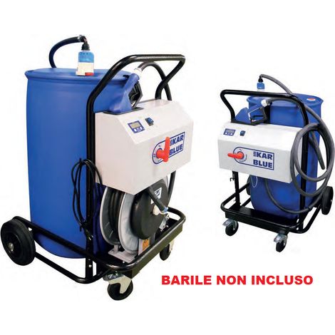 KAR BLUE PLUS 12V Elettropompa AdBlue carrello per fusti ADAM PUMPS