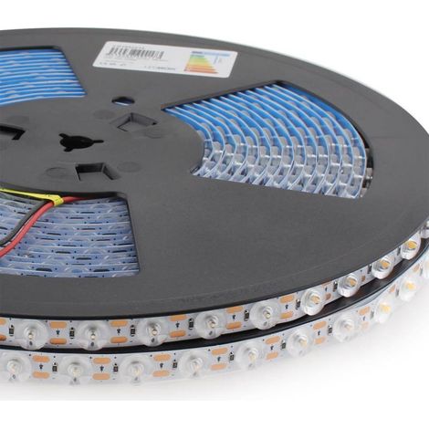 Tira LED DC24V, óptica 170º LightBOX, 10 metros, 150W, IP20, 2cm corte, Blanco frío (1/4)