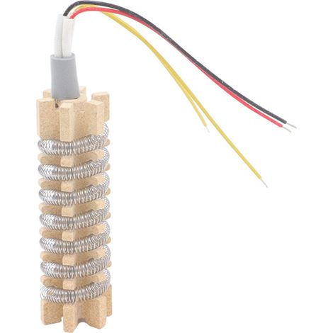 Élément chauffant en céramique pour station de soudage 220 V, compatible avec les modèles 858, 858D, 878, 8586 et 898D. Réparation et retouche de soudure. (1/4)