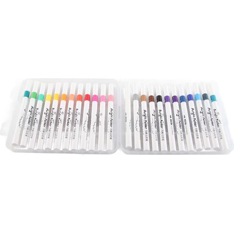 Marqueurs acryliques, forte couvrance, séchage rapide, imperméables, stylos graffiti à manche rond, adaptés au verre, au métal et au bois, 24 couleurs. (1/5)