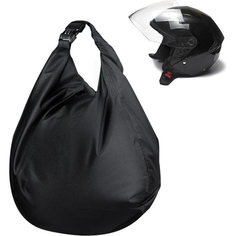 Sac de casque moto 30L imperméable et pliable avec verrouillage à code (1/5)