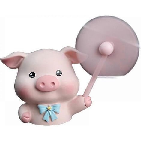 Désodorisants pour voiture en forme de cochon mignon, clips pour grille d'aération, diffuseur d'arômes, accessoires de décoration intérieure (Cochon) (1/5)