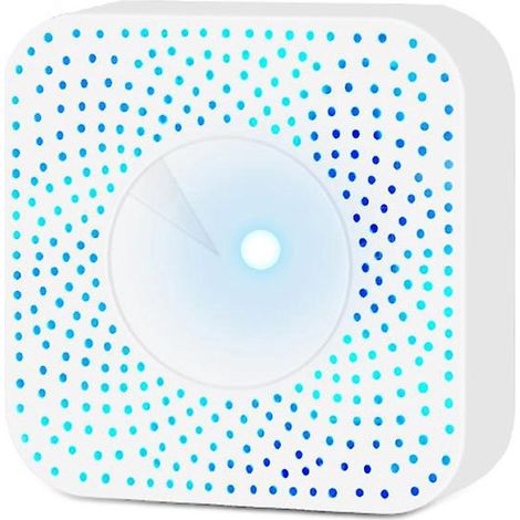 Tuya 6-in-1 Smart-Luftqualitätsmonitor mit WLAN (PM2.5/Formaldehyd/VOCs/CO2/Temperatur)