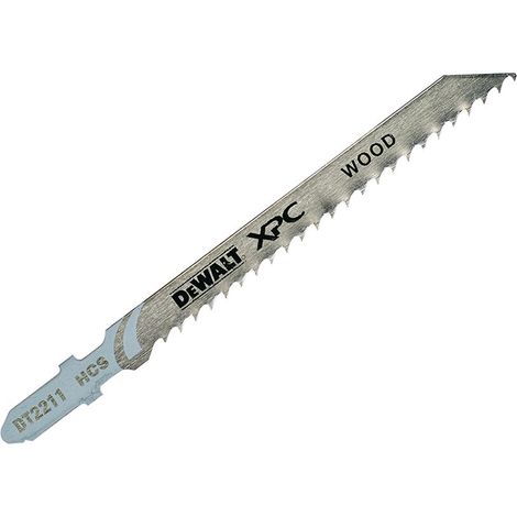 DEWALT XPC HCS Wood Jigsaw Blades Pack of 5 T111C