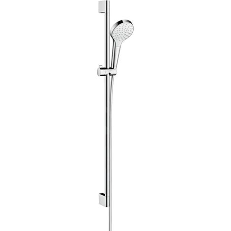 Ensemble de douche CROMA SELECT S 1jet Bsta Unica´Croma 900 avec blanc (1/5)