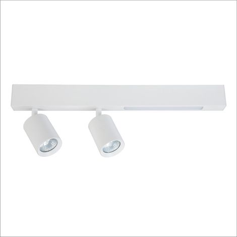 Lámpara de techo magnética 9W+2xGU10 3000/4000K Blanco (1/5)