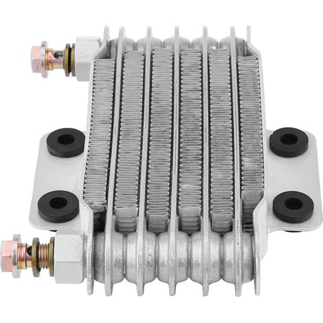 Kit refroidisseur d'huile moteur radiateur système refroidissement pour CB CG 100CC‑250CC 85ml argenté (1/5)