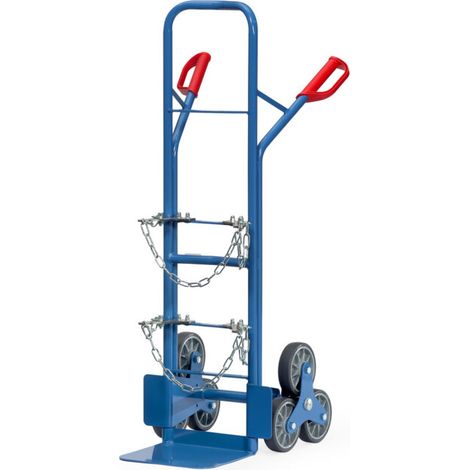 fetra Diable pour bouteilles en escalier 51325 - capacité 200kg (1/4)