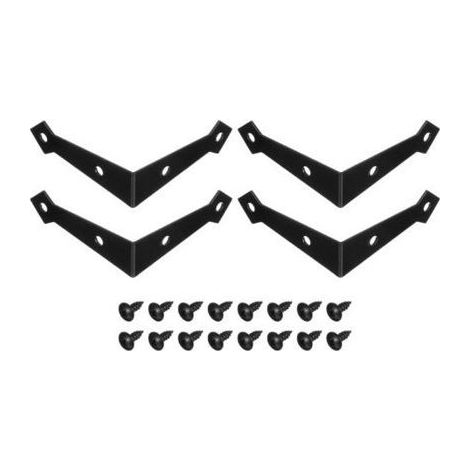 Tuyau d'évacuation d'air sec flexible et robuste de 4 pouces, longueur de 16 pieds, kit de conduits CVC en aluminium extra épais ( (1/5)