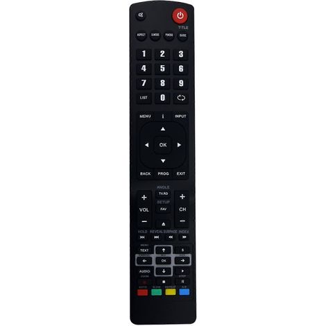 Ersatzfernbedienung RM-C3174 für JVC 42"-LED-Fernseher LT-22C540, LT-24C340, LT-24C341, LT-42C550, LT-48C570, LT-49C550 und LT-50C550 (1/5)