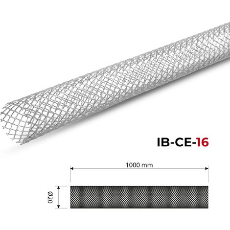 Manchon en maille métallique IsolBau Ø20mm Siebhülsen Metall (1/5)