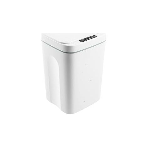 Poubelle automatique à capteur 16 l - Poubelle automatique avec capteur intelligent - Poubelle de cuisine - Corbeille à papier sans contact - En plastique ABS (1/5)
