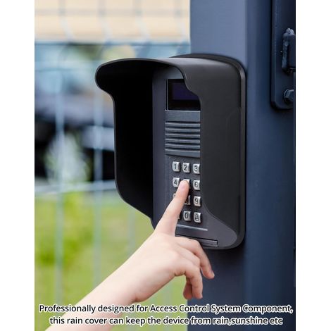 Housse étanche pour clavier RFID Housse pour interphone extérieur, housse pour sonnette sans fil extérieure, protection contre la pluie pour système de contrôle d'accès (1/4)