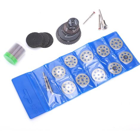 Ensemble de 67 meules électriques, lame de scie à grande vitesse, accessoires pour perceuse rotative (1/5)
