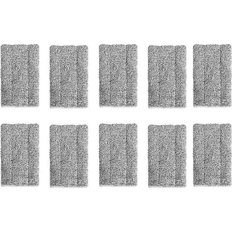 Brosse de lavage de vitres détachable, outil de nettoyage des rainures de fenêtres, brosse de nettoyage des rails de portes coulissantes, grattoir portatif, lot de 10 (1/5)