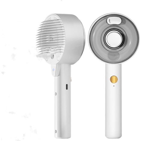 Chat peigne - brosse de chat avec de la vapeur-4-en-1 de la Vapeur brosse-enlever les poils de la brosse avec un seul bouton-brosses à cheveux pour les chiens et les chats à poil long-poil court-bross (1/5)