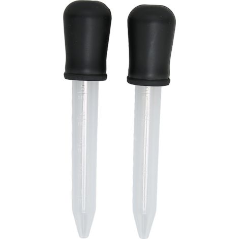 2 Pipettes Goutte à Goutte 5ml, Légères et Portables pour Expériences Scientifiques, Matériel de Laboratoire Sûr (1/5)