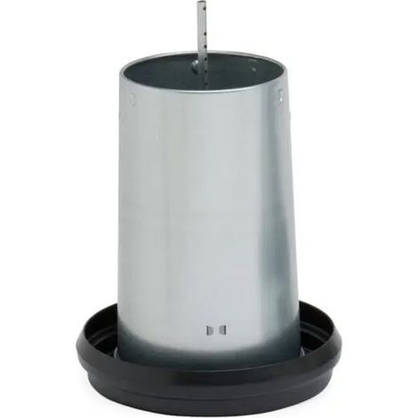 MANGIATOIA IN PLASTICA E LAMIERA ZINCATA KG 18