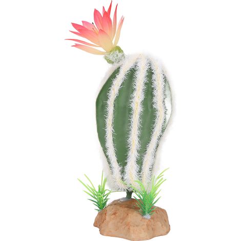 Plante cactus artificielle décorative pour aquarium, terrarium ou autre aquarium. (1/5)