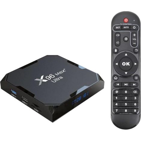 X96Max Plus Ultra S905X4 4GB/32GB Android 11 - Android TV (1/2)