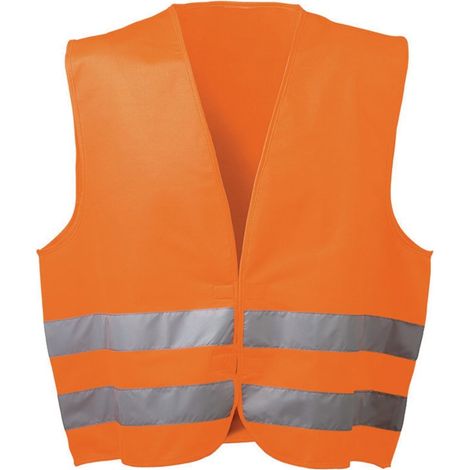 OSKAR Polyester-Warnweste Orange WICA-TEX®, universal (1/4)