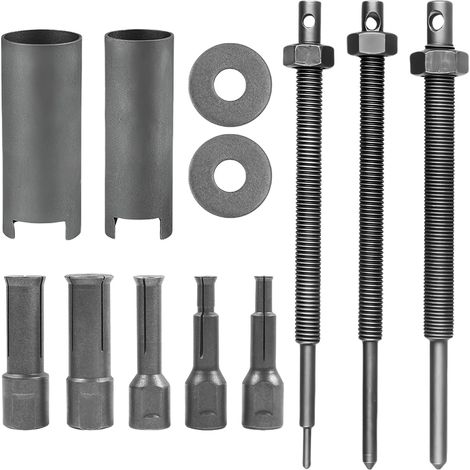 Innenlager-Abzieher mit Schlitzzange in 5 Größen, Motorrad-Innenlager-Abzieher, 9–23 mm, Motorrad-Radnabenlager-Abzieher, Werkzeugsatz zum Entfernen von Lagern
