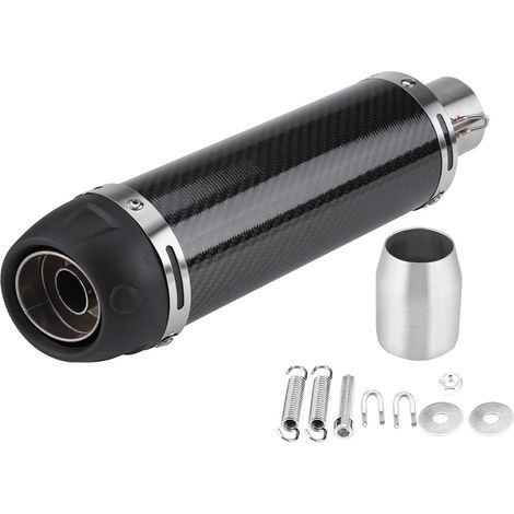 Motorcycle exhaust tip, universal 2.0-inch heat-resistant stainless steel exhaust pipe for ATV scooters with a diameter of 38 mm to 51 mm (1/5)