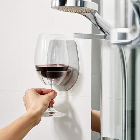 Porte-bouteilles en plastique Watt pour salle de bain/douche, porte-bouteilles de vin rouge GY xuanaodo7555 (1/4)
