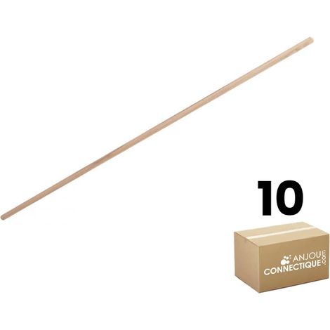 10 Manches en bois pour épandeur béton et balais de cantonniers - KS Tools (1/3)