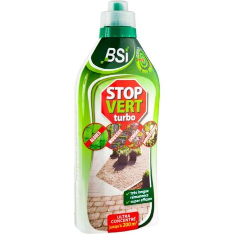 BSI 18420 Turbo Stop Vert Concentré contre Dépôts Verts/Mousses/Lichens/Moisissu (1/2)