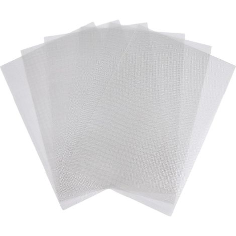 6 Pièces Wire Mesh Maille Métallique Filtre 15x21 cm, Maille d'acier Inoxydable Filtration en Feuilles Filtre, Grillage Maille Fine pourEmpêcher Souris Insectes Serpents Moustique (1/5)