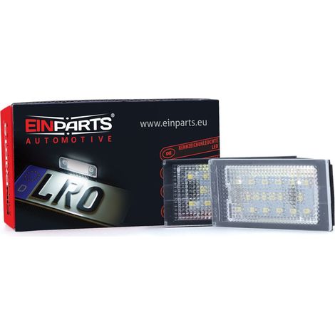 Luci targa a LED 6000K bianco freddo 12V CANBUS per BMW Serie 3 E46 Coupé 1998-2003, E46 M3 1998-2003 (1/5)