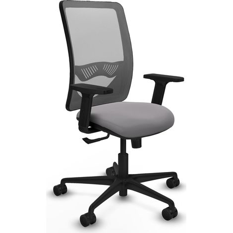 Chaise de bureau piqueras y crespo Zulema noir mousse haute densité (1/2)