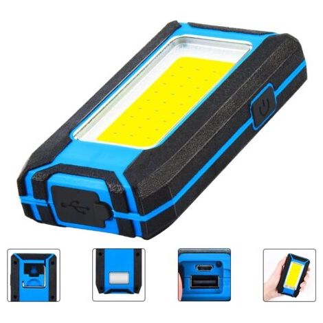 Lampe de poche led professionnelle cob 500 lumens 8w koma tools (SKU produit : 92579566 SKU Offre : 814SDT15) (1/4)