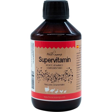 Vitaminas Para Gallinas Y Palomas – Súpervitamin 250 Ml - Promueve El Desarrollo De Los Pollitos