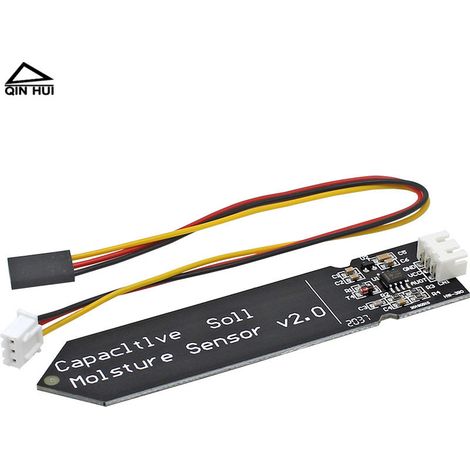 Soil moisture capacitive sensor module, analog input, corrosion resistant, wide supply voltage range. (1/4)